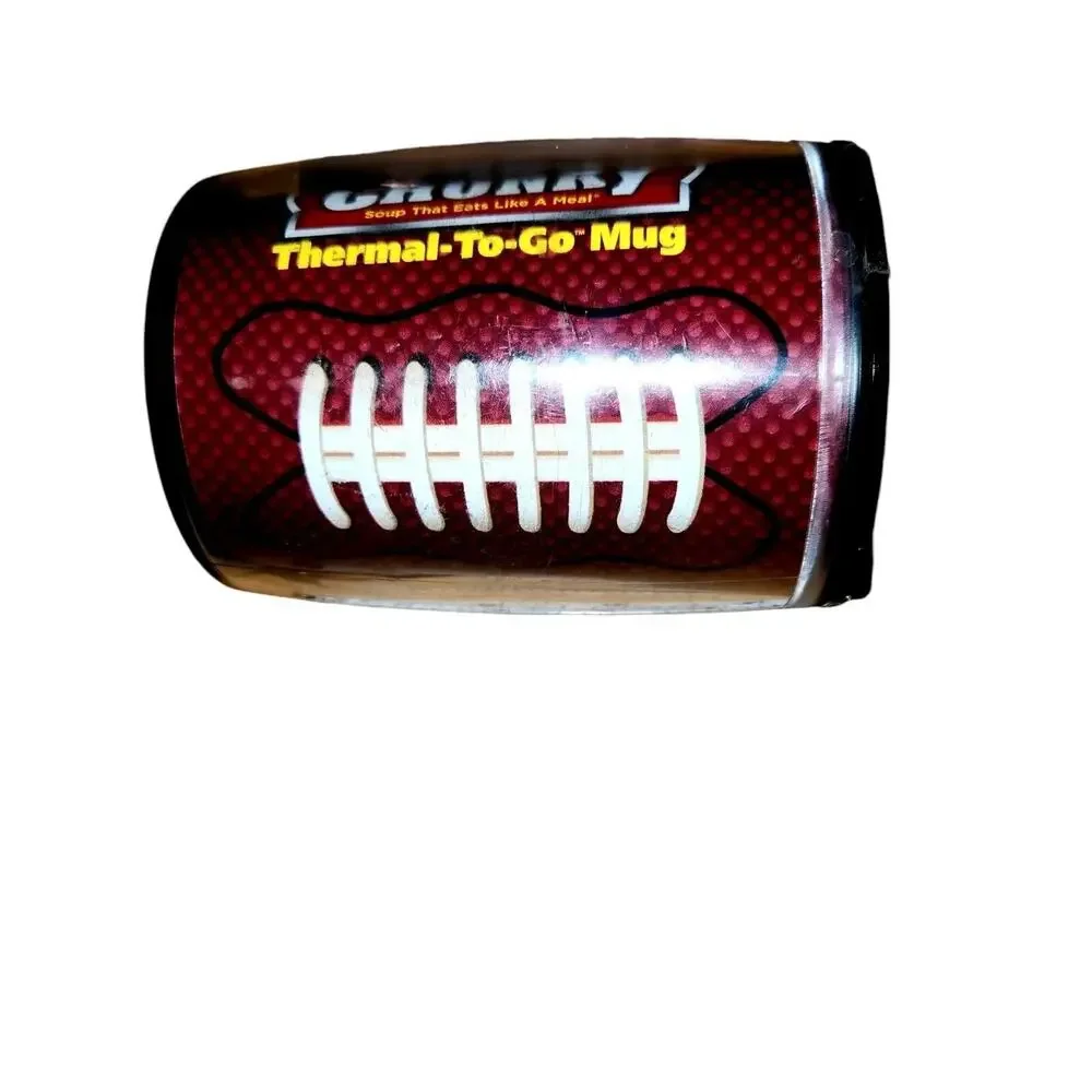 Campbell's Chunky Soup - New- Football Thermal To Go‎ Mug